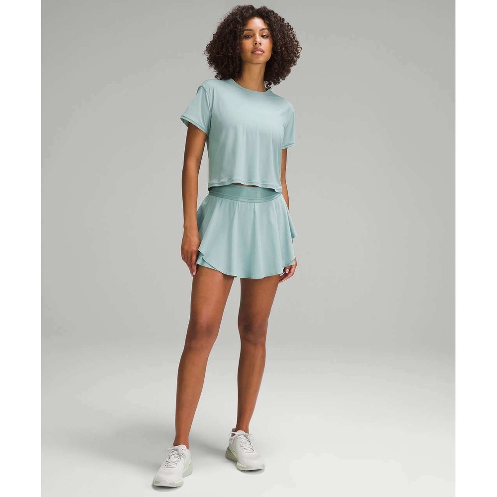 Lululemon Court Rival High-Rise Skirt Women 14 Rip Tide Activewear